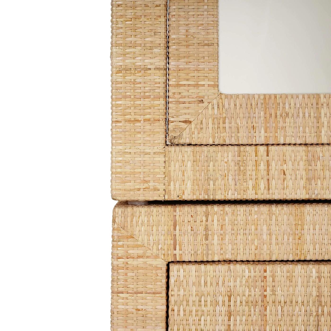 Rattan Armadietto alto in rattan in vendita