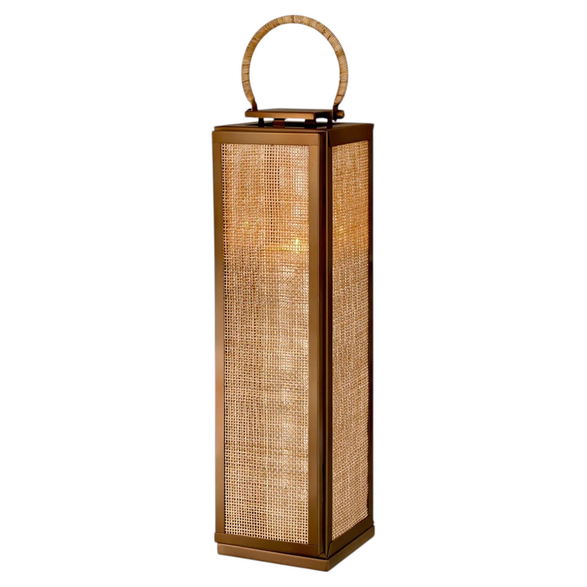 Rattan XLarge Candlephore For Sale