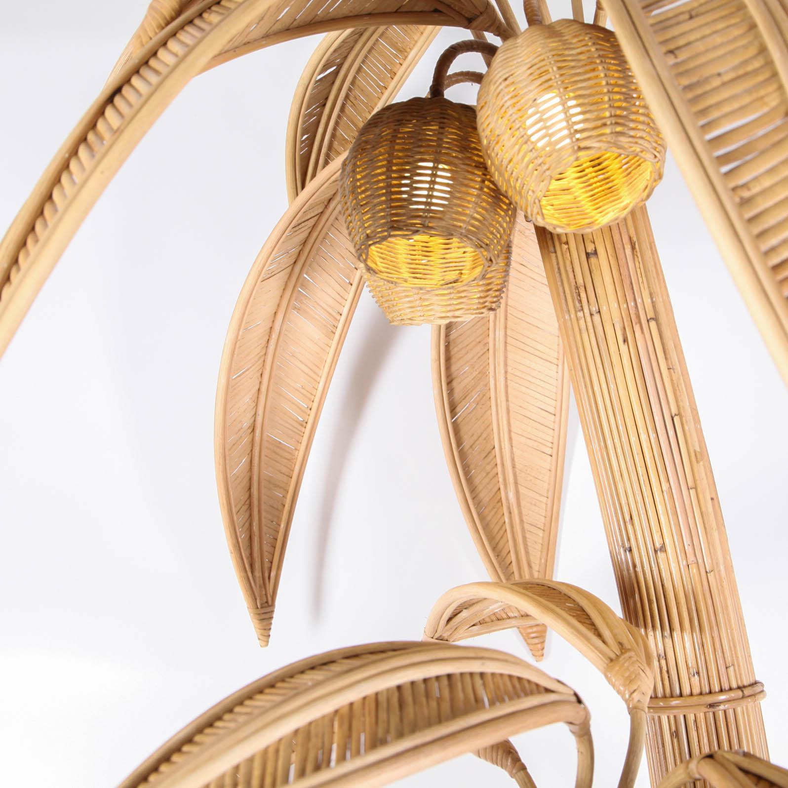 Européen Lampadaire XXL Coconut Tree / palmier
