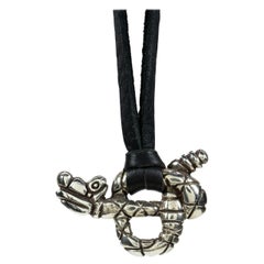 gold photo pendants queens ny Rattlesnake (14K White or Yellow Gold Pendant) by Ken Fury