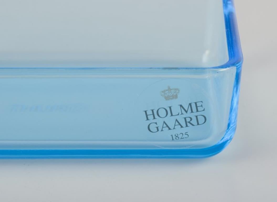Rauff & Møldrup para Holmegaard. Juego de cuatro pequeñas cajas de almacenaje Thurø de cristal Siglo XXI y contemporáneo en venta