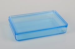 Rauff & Møldrup for Holmegaard. Set of four Thurø storage boxes.