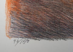 Itayu, 1988, Lithograph by Raul Anguiano
