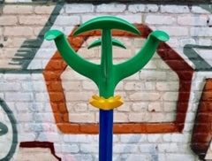 Raul Barbieri “The Cactus” Memphis Style Coat Rack for Rexite