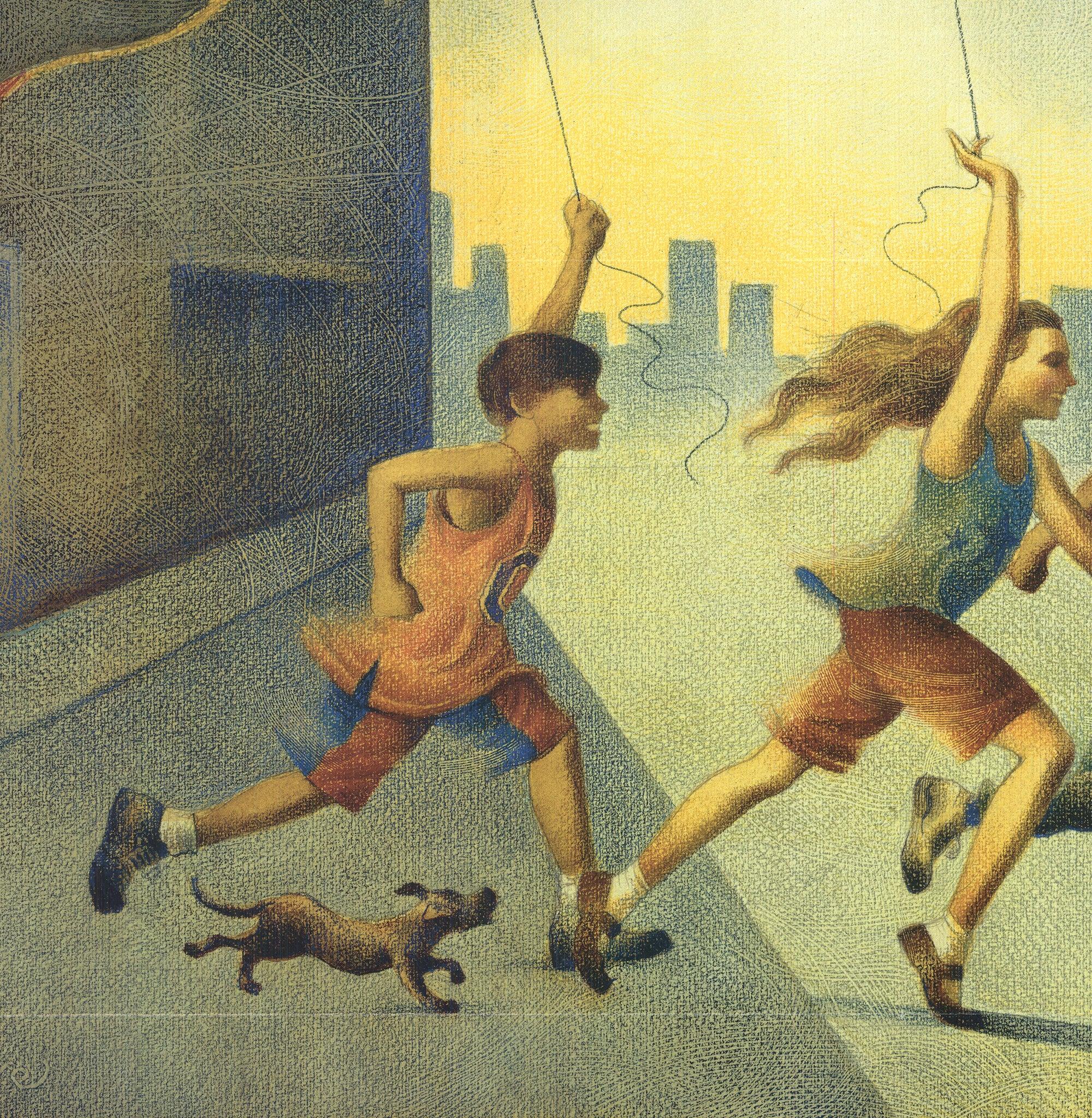 Highflyers - Contemporary Print by Raul Colon