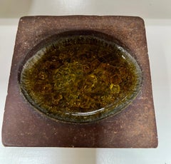 Ciotola in ceramica Raul Coronel California Design, anni '60