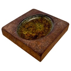Raul Coronel Ceramic Bowl California Design, 1960s