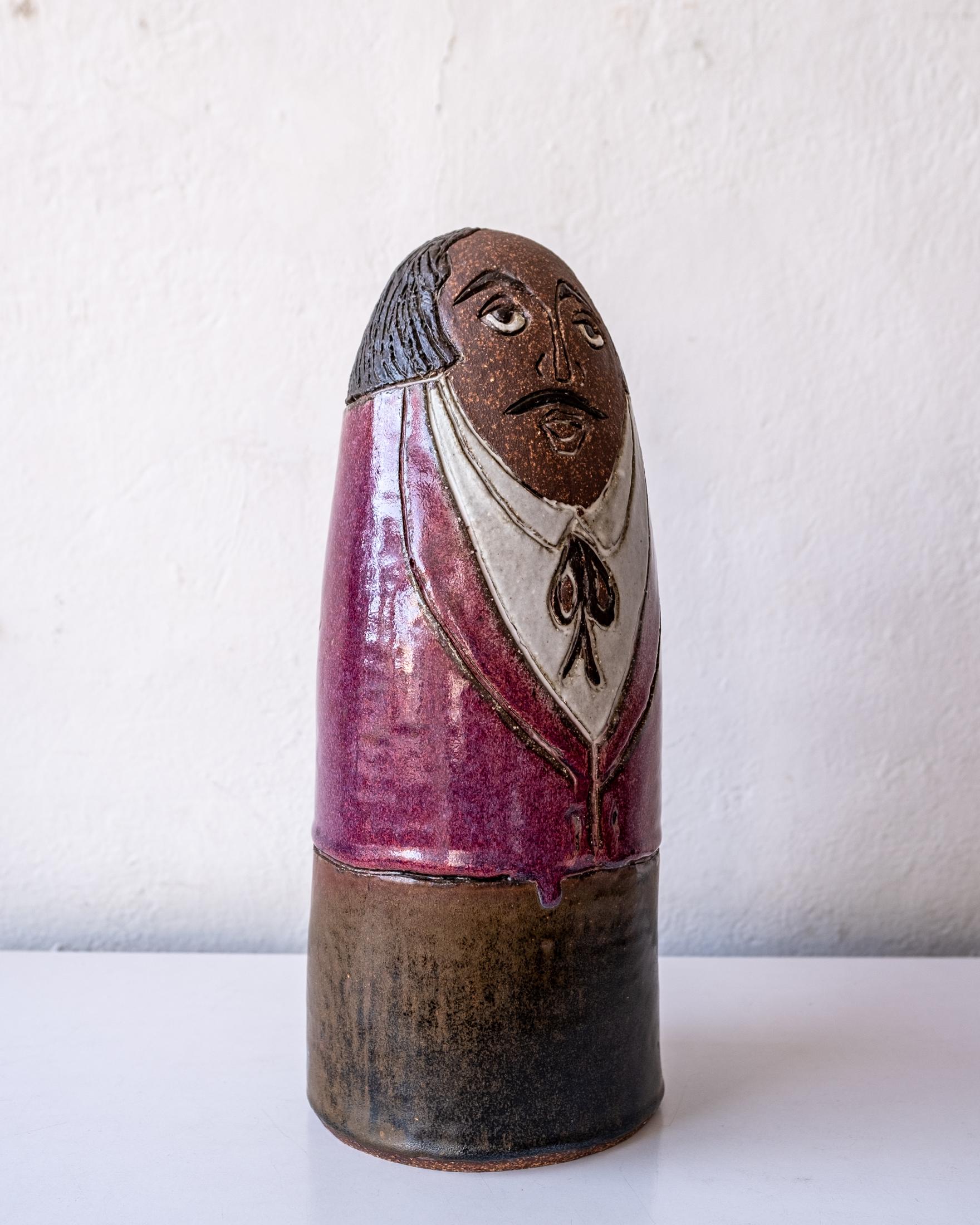 Raul Coronel Ceramic Sculpture 1960s 5