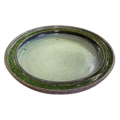Raul Coronel Signiert Mitte des Jahrhunderts Modern California Studio Pottery Keramik Schale