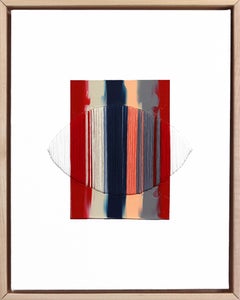 And At Noon I Will Fall In Love - Framed Colorful Abstract Art