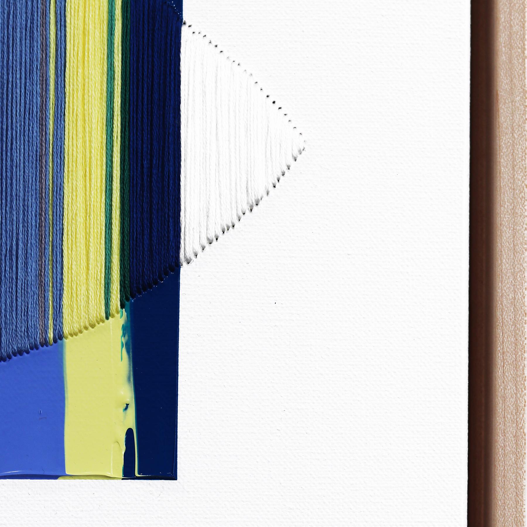 I've Walked Every Walkable Bridge - Framed Colorful Abstract Art For Sale 4