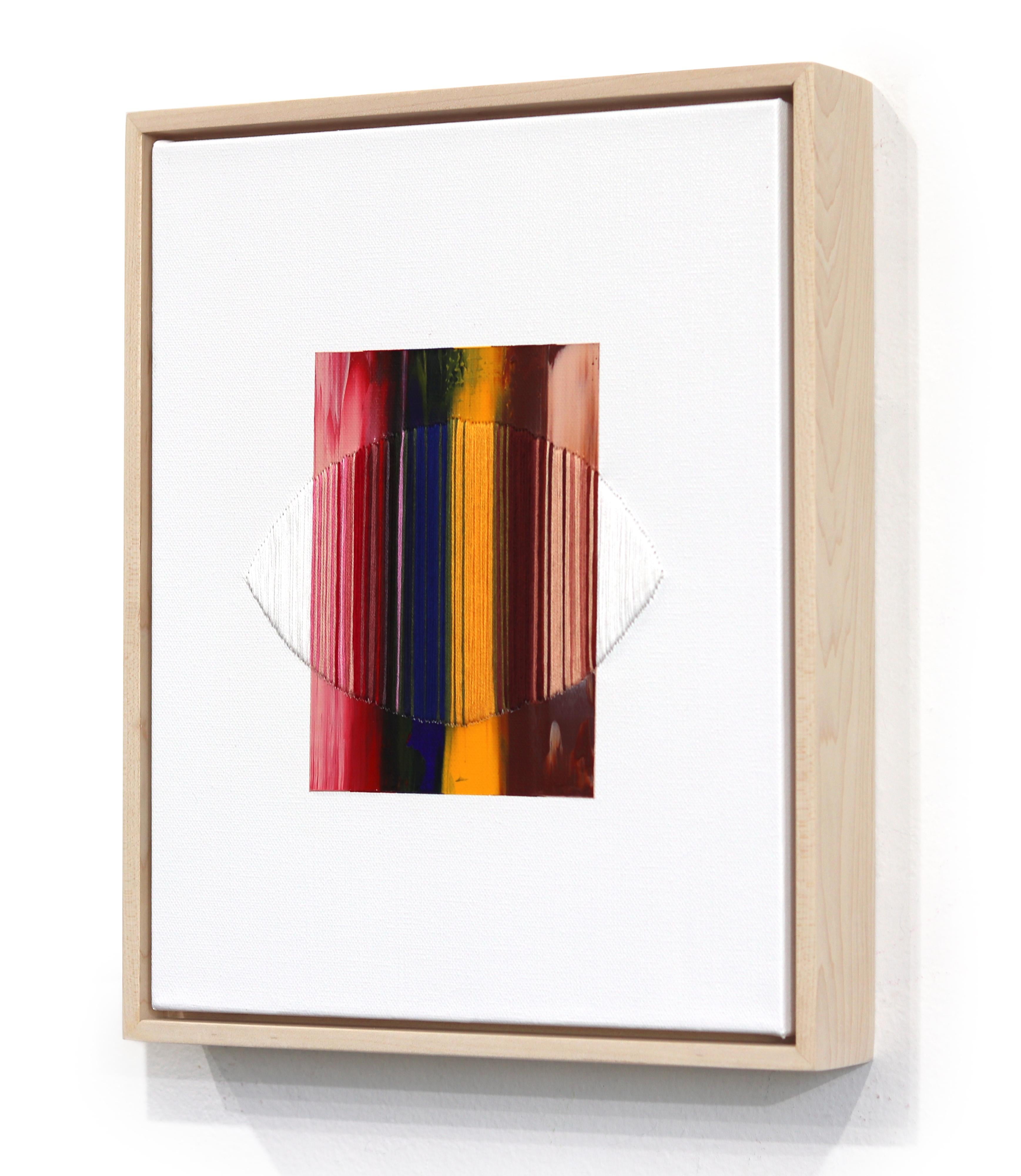 Poor Metronomes of Color - Framed Abstract Contemporary Art For Sale 2