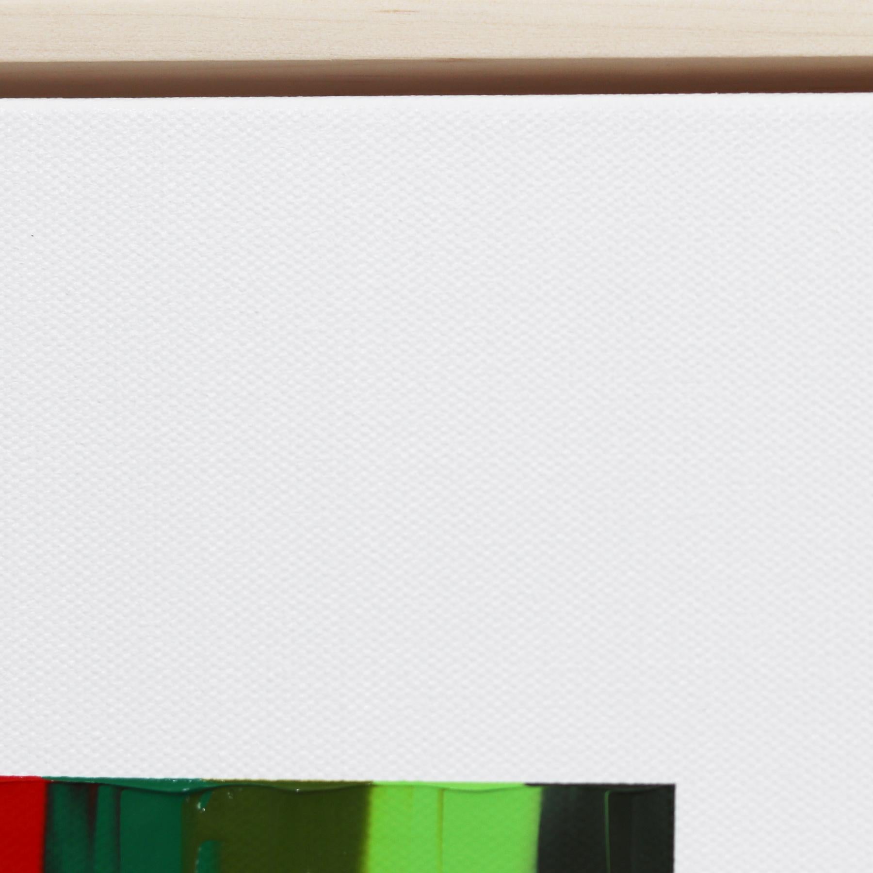 The Lights of Prospect Park - Framed Colorful Abstract Art For Sale 1