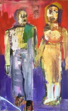 Marriage, Painting, Acrylic on Canvas