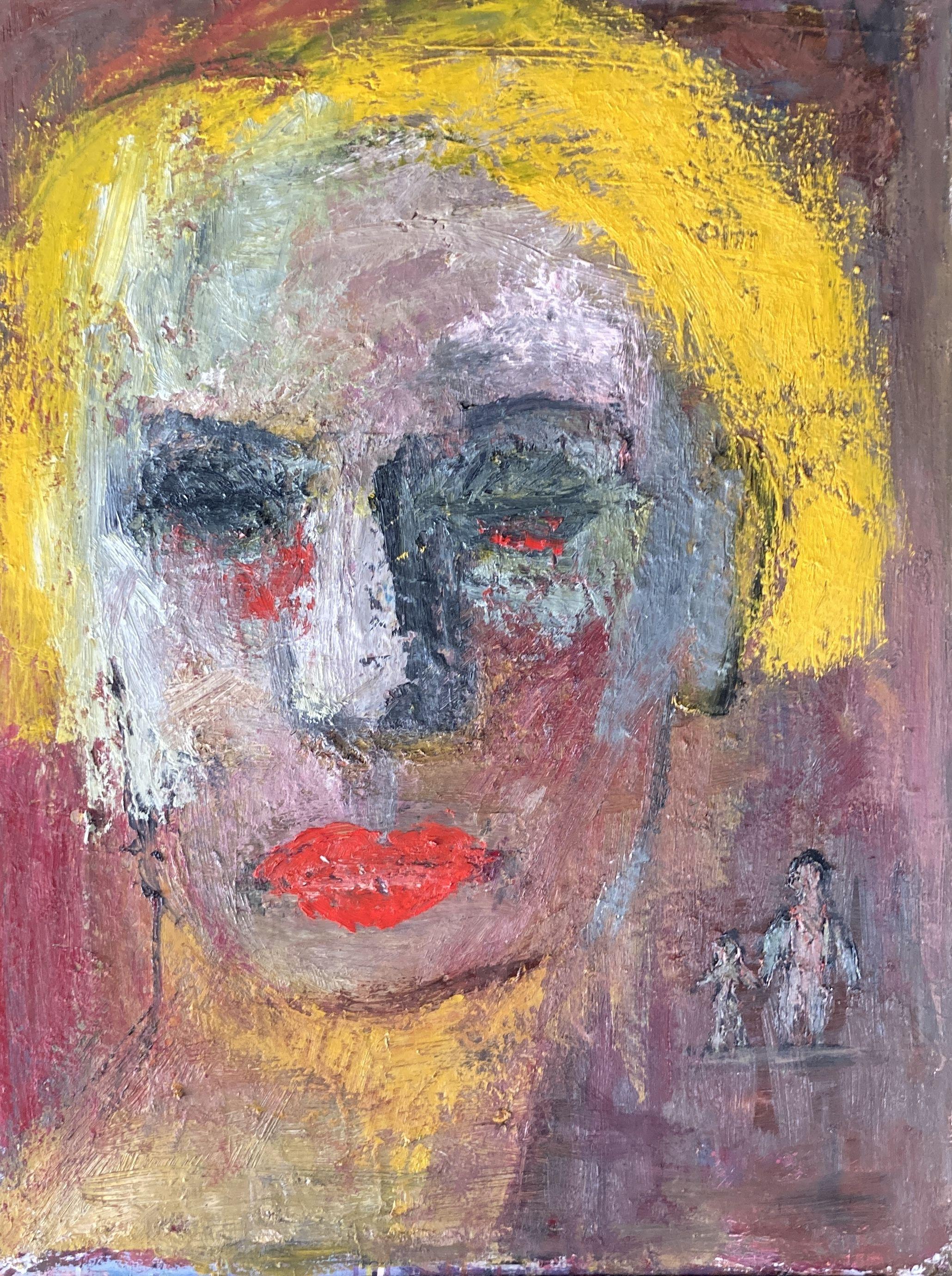 Norma, Pittura, Olio su tela - Painting di Raul Paniagua