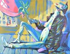 Jammed - But Proud. 2011. Acrylic, canvas. 90x70 cm