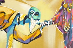 Two Solitudes. 2011. Leinwand, Acryl. 80x70 cm