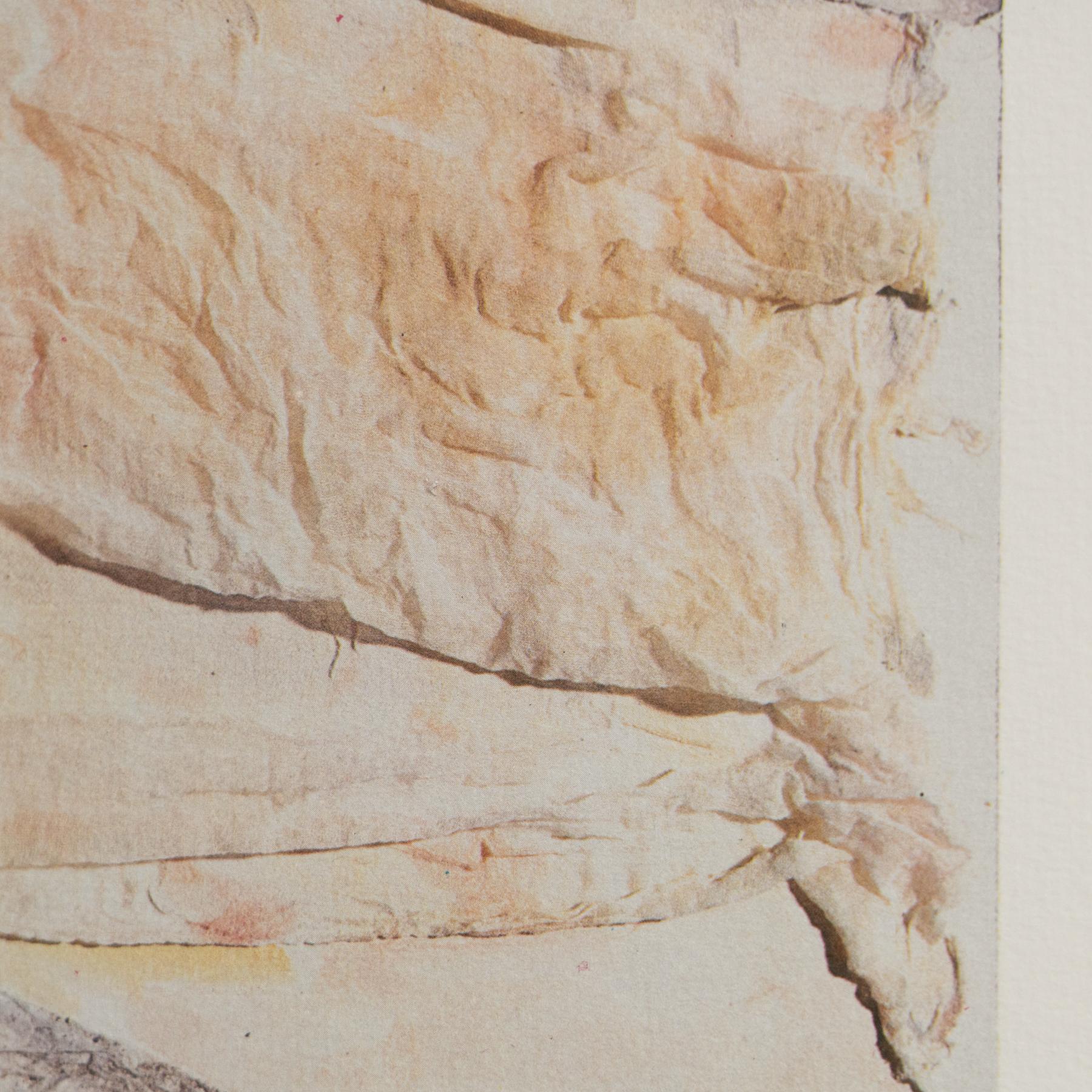 Rauschenberg Framed Limited Edition Photolithography, circa 1970 For Sale 4