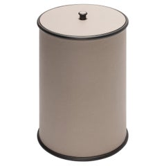 Cestino Ravello Beige con coperchio di Giobagnara