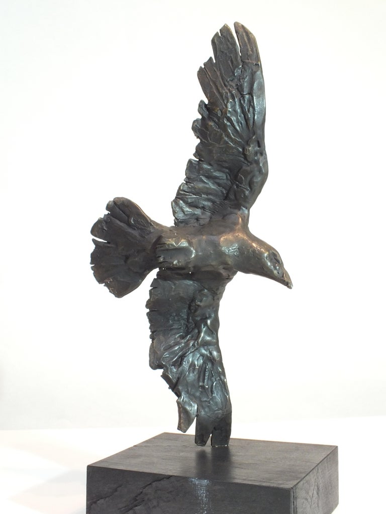 Raven, Dominion Series Bronze Sculpture at 1stDibs raven sculpture