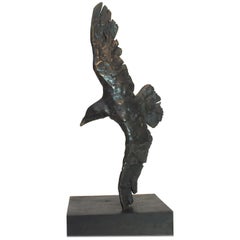 Raven, Dominion Series Bronze Sculpture