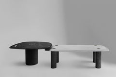 Ravena & Rimini Sculptural Coffee Table Set by Iván Guerrero Studio