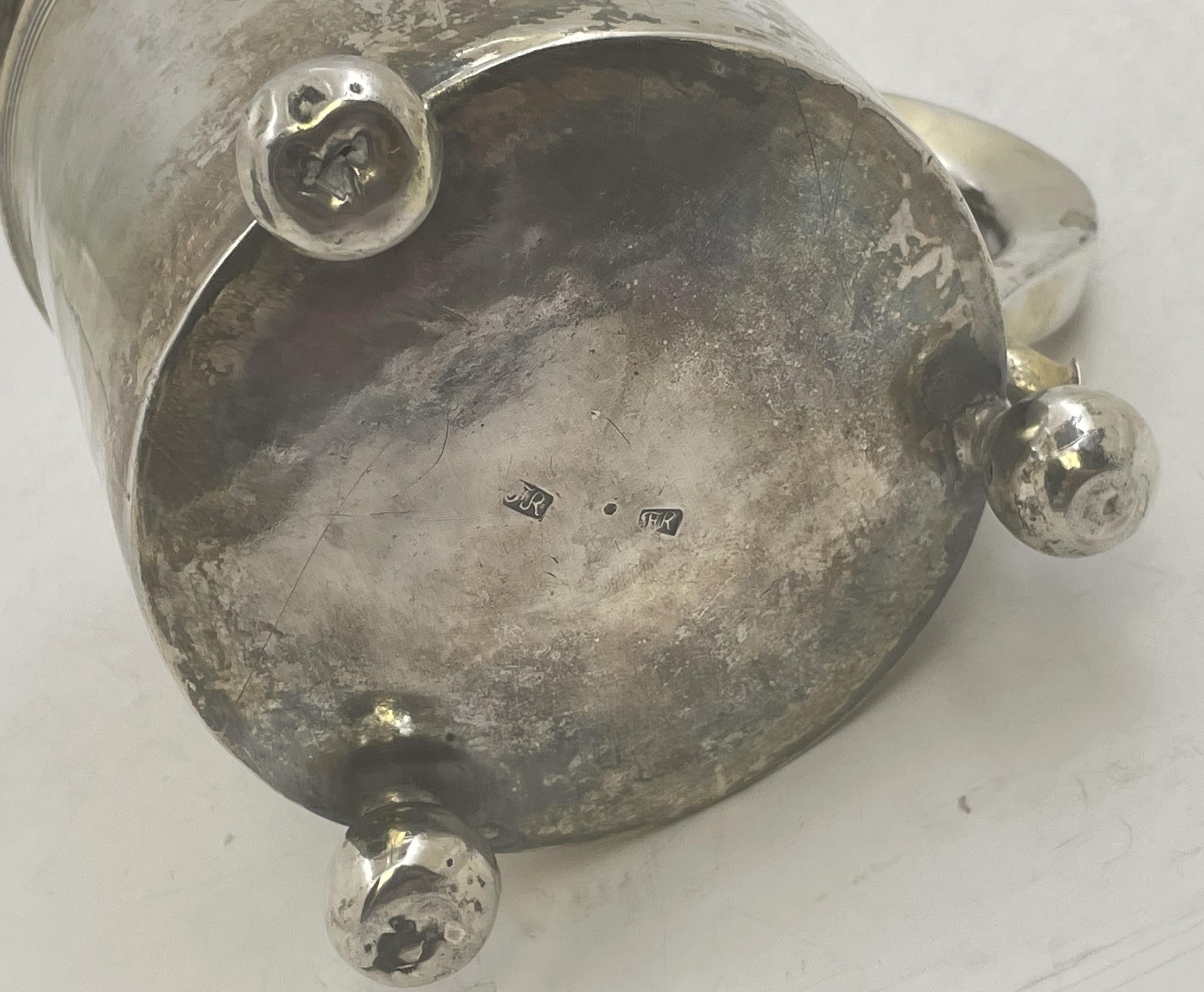 Boccale commemorativo in argento del XVIII secolo Ravich per l'imperatrice Elisabetta in vendita 5