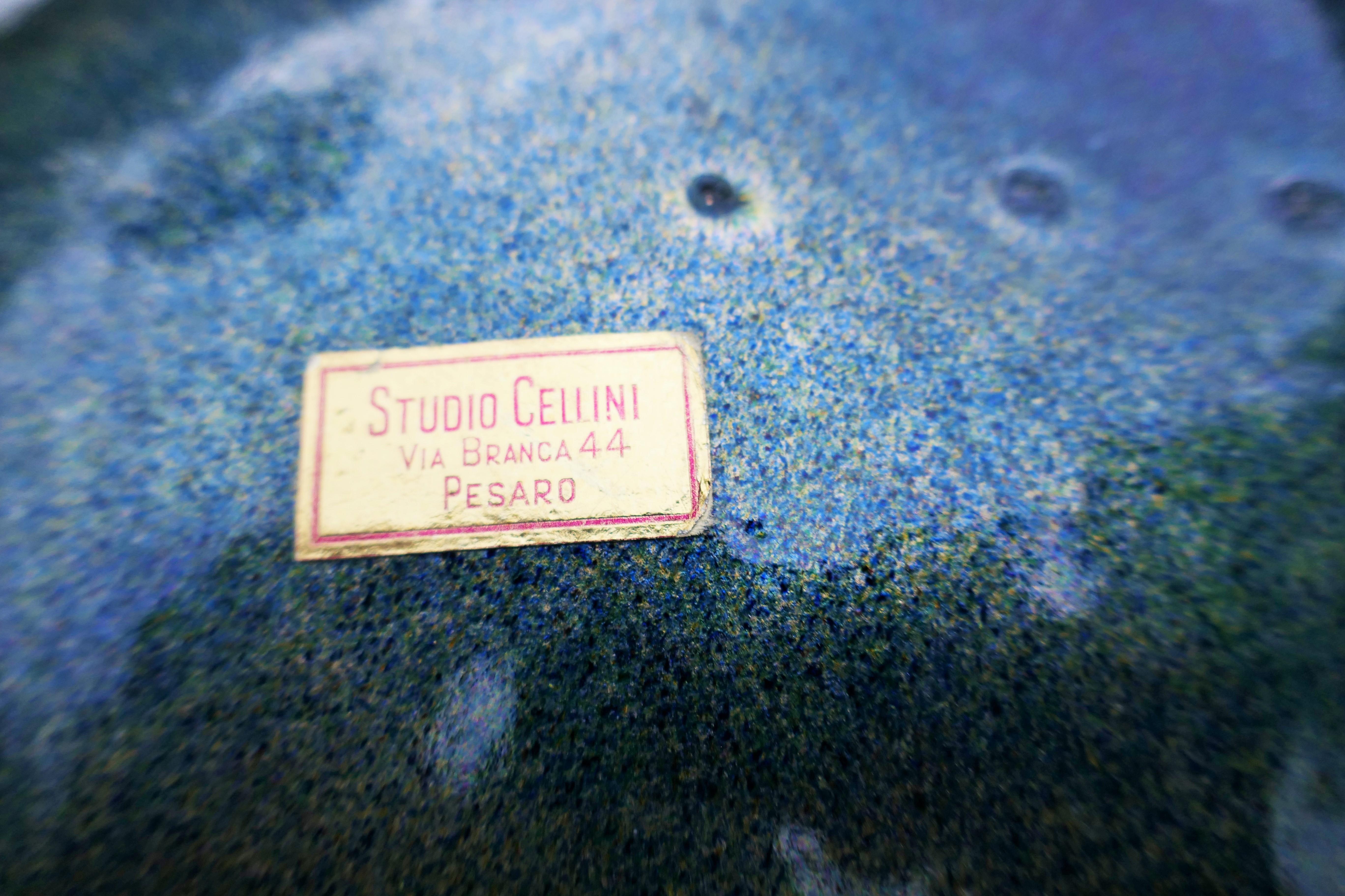 Raviere in rame smaltato produzione Studio Cellini For Sale 6