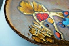 Ciotola in rame smaltato produzione Studio Cellini