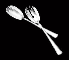 Ravinet Denfert - 17pc. Art Deco French 950 Sterling Silver Serving Pieces, MINT