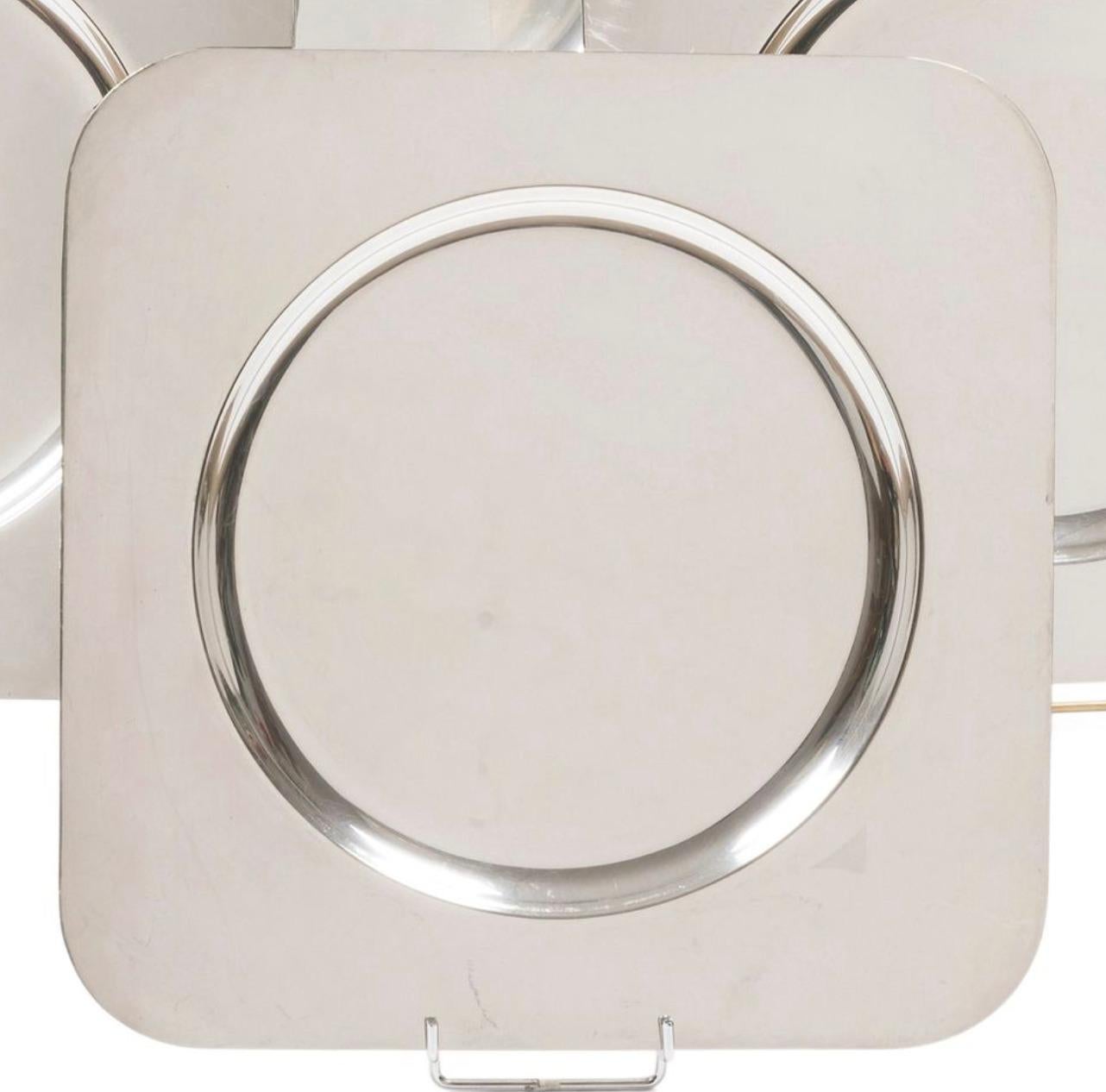 20th Century RAVINET-DENFERT circa 1960, 6 Presentation Plates For Sale
