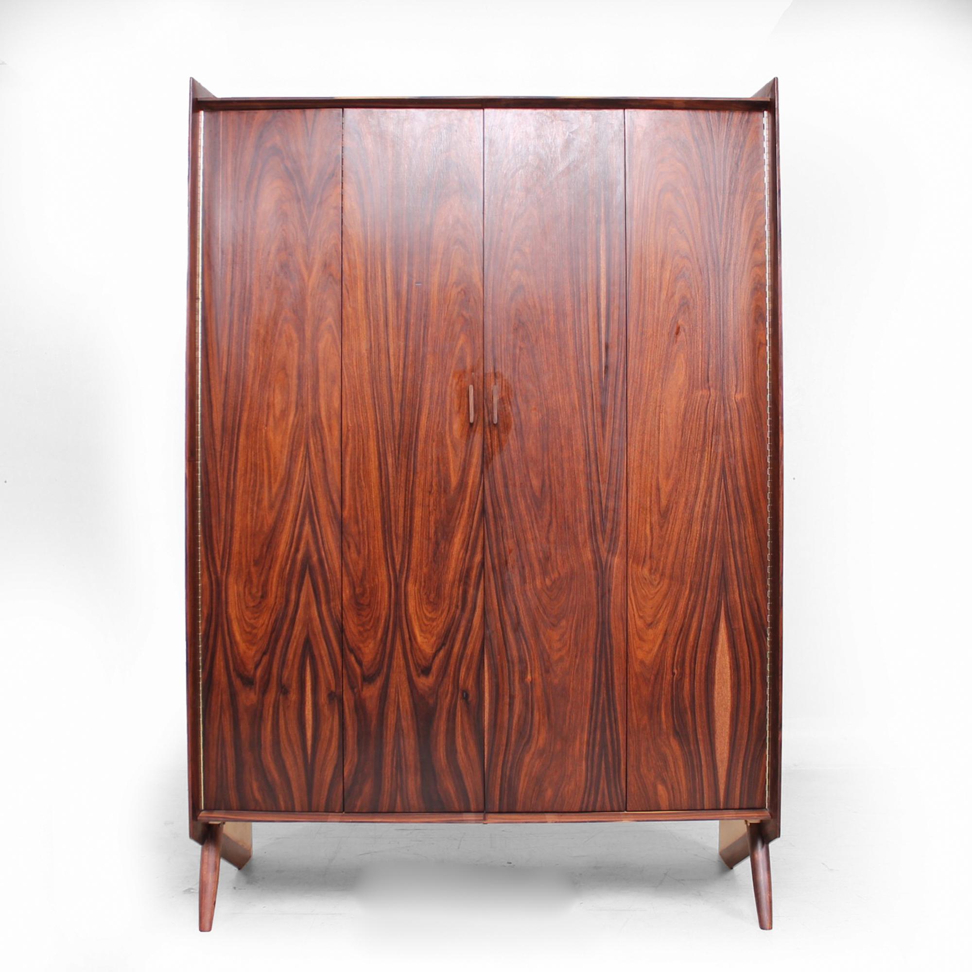 Modern Ravishing Rosewood Armoire Gentleman's Cabinet Pablo Romo for Ambianic 2016