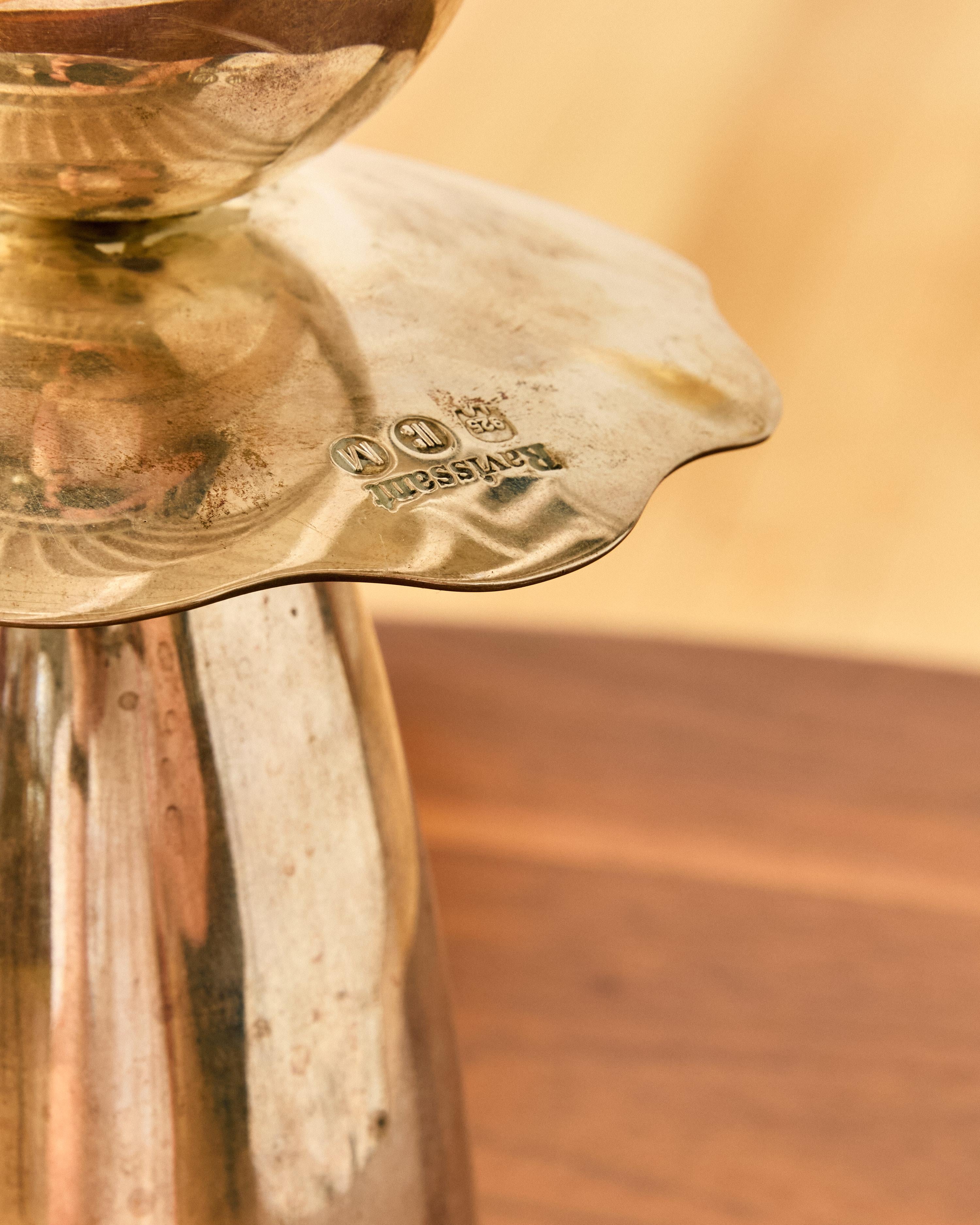 Vaso per fiori in argento Ravissant in vendita 4