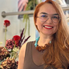 Raw Amber and Turquoise Beaded Statement Necklace by O'Gem