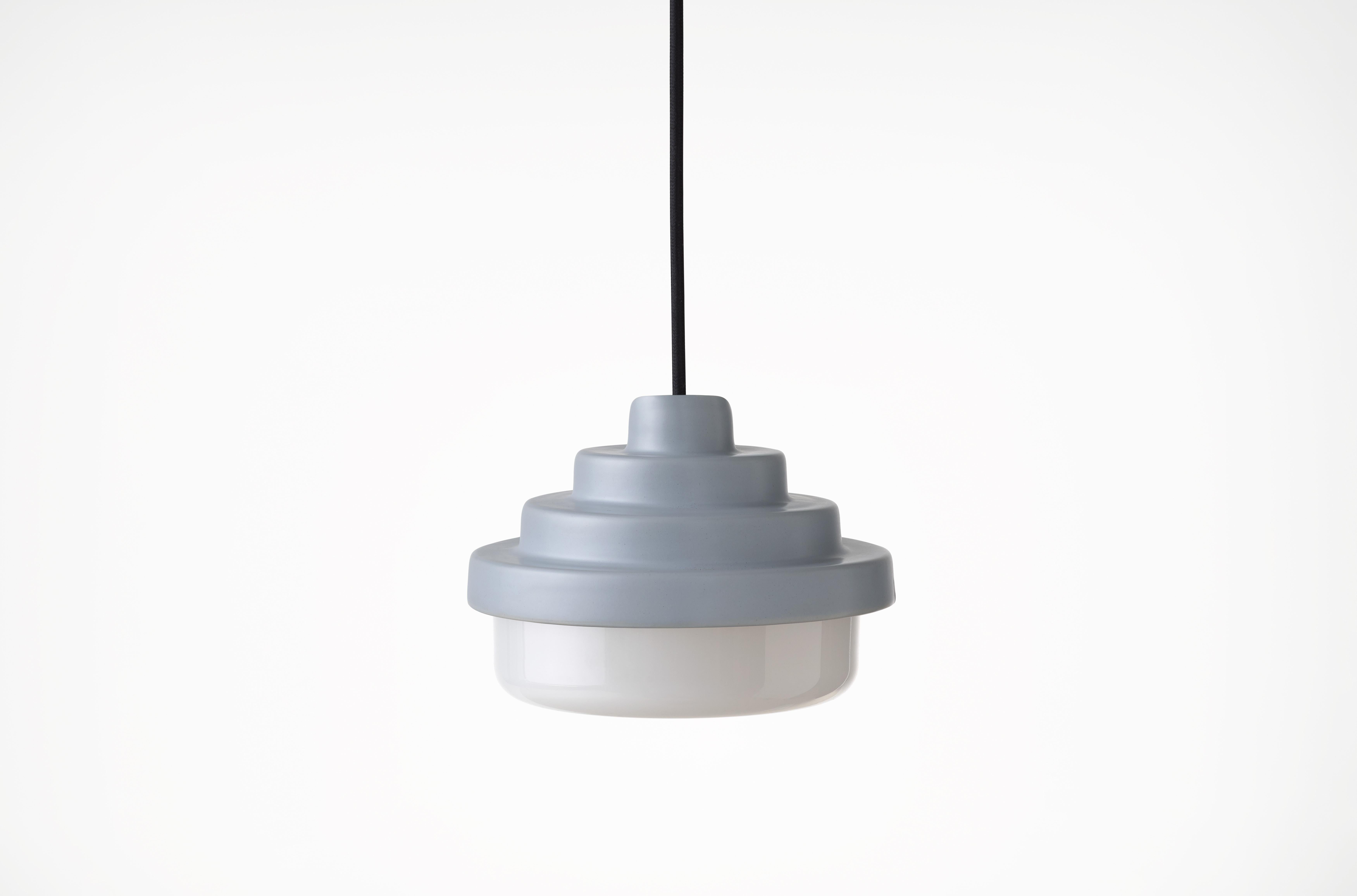 Raw and White Honey Pendant Light by Coco Flip For Sale 7