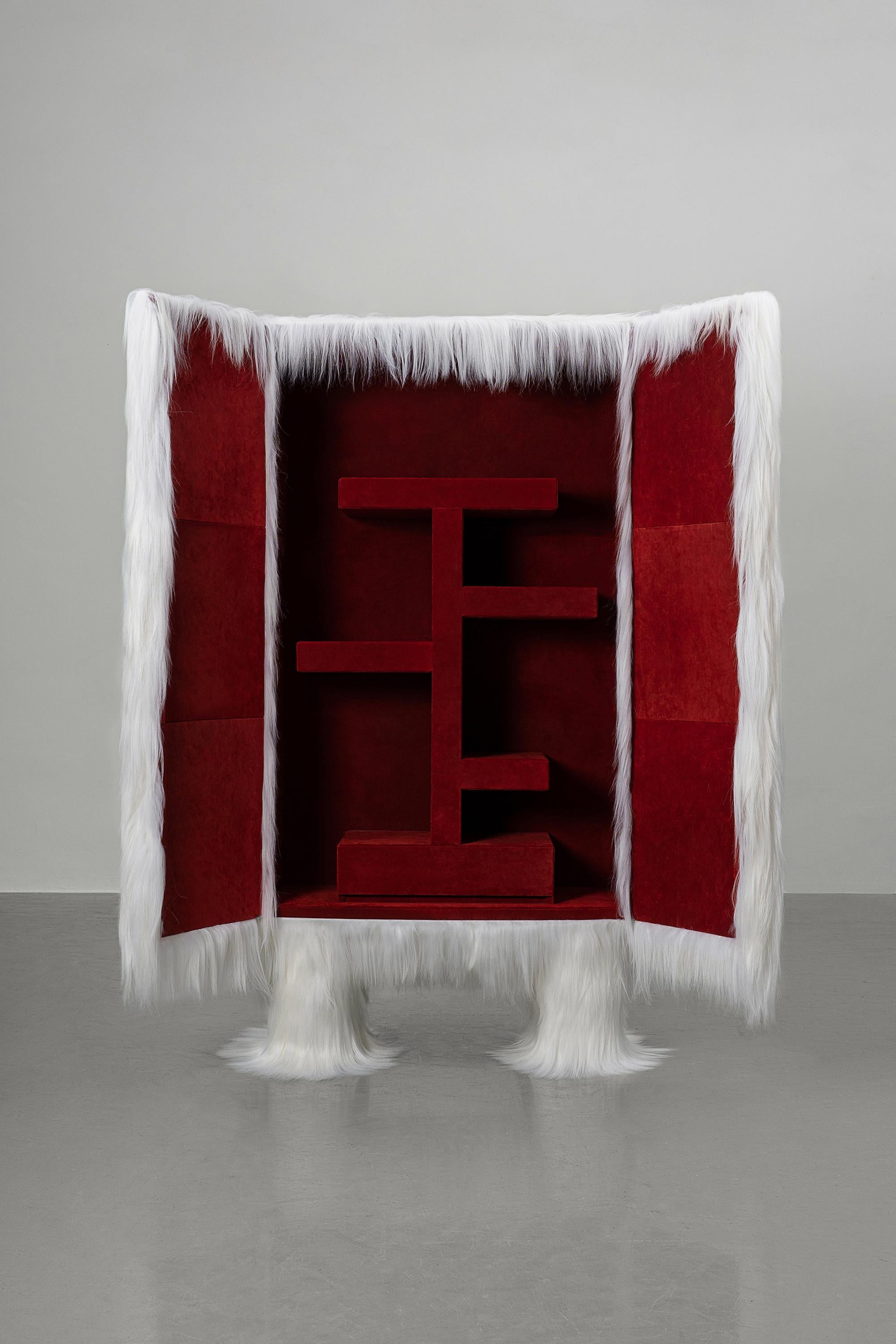 Chinese Raw Cabinet by Atelier V&F For Sale