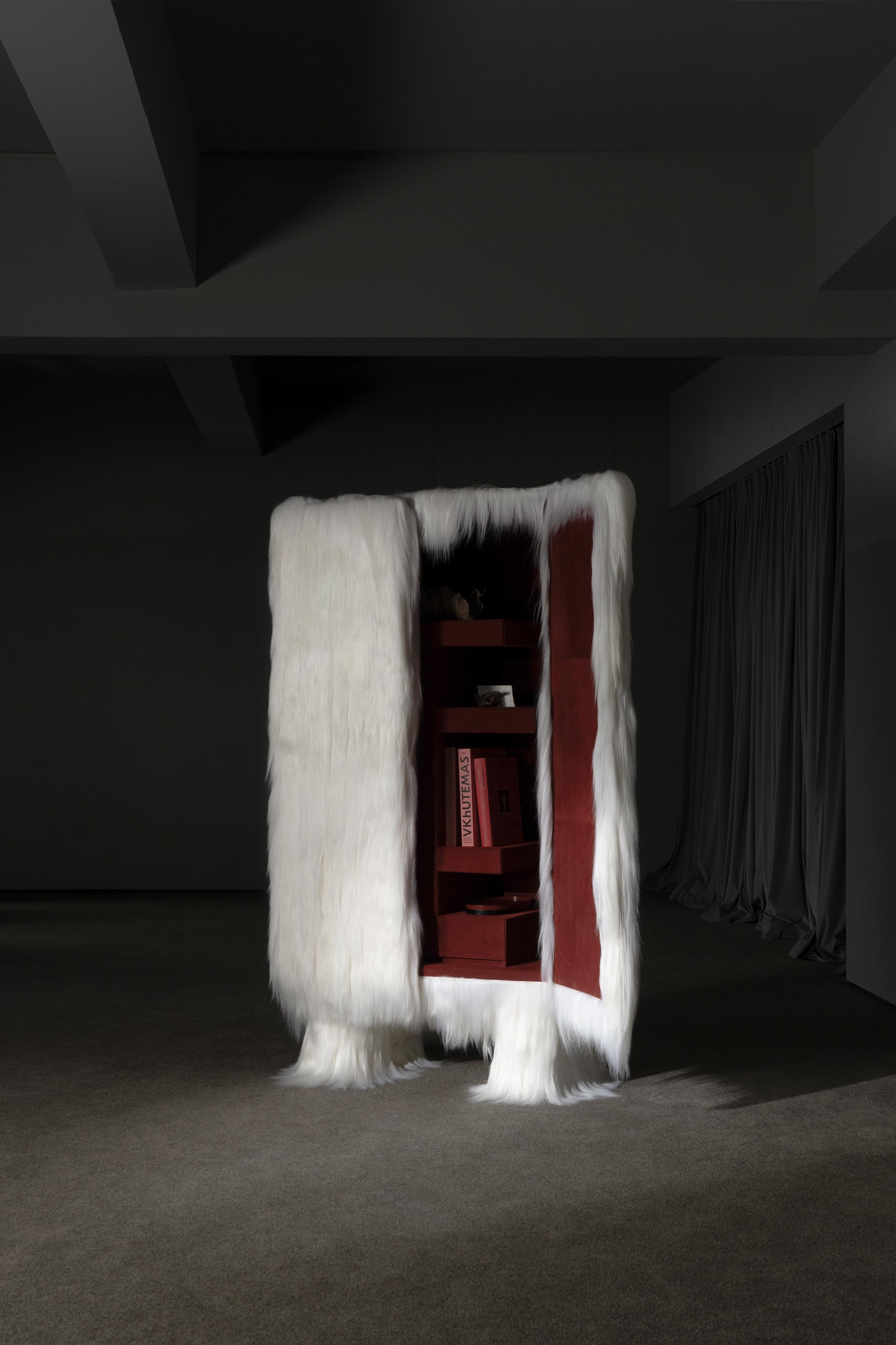 Contemporary Raw Cabinet by Atelier V&F For Sale