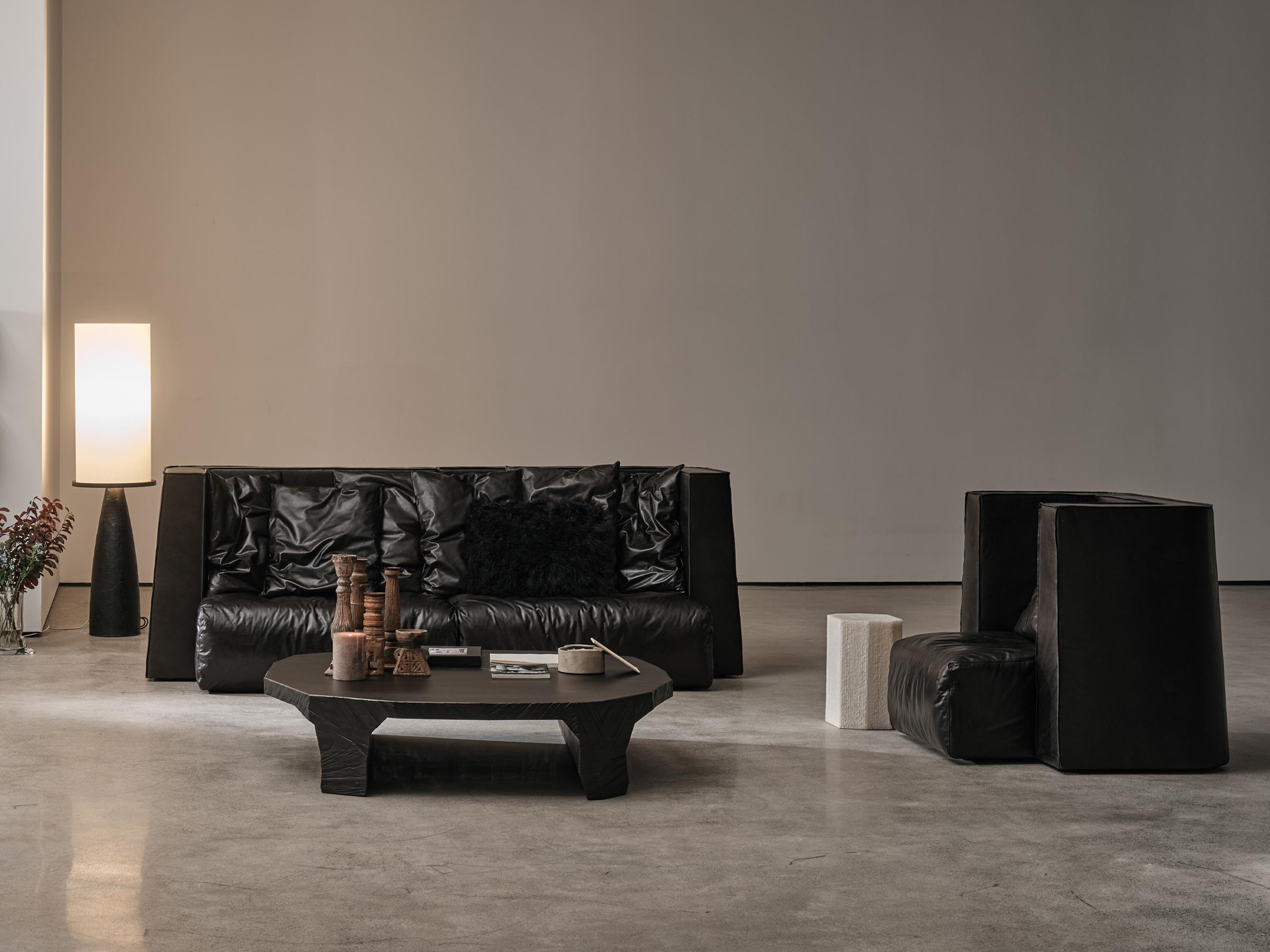 Chinois Table basse brute DAaZ en vente