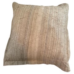 Raw Crushed Silk Square European Single Pillow from Luxe Bedding Set