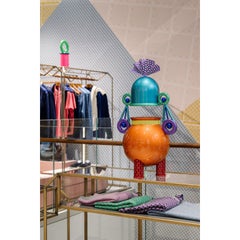 Raw & Rainbow Juno Sculpture in Powder-Coated Aluminum by altreforme
