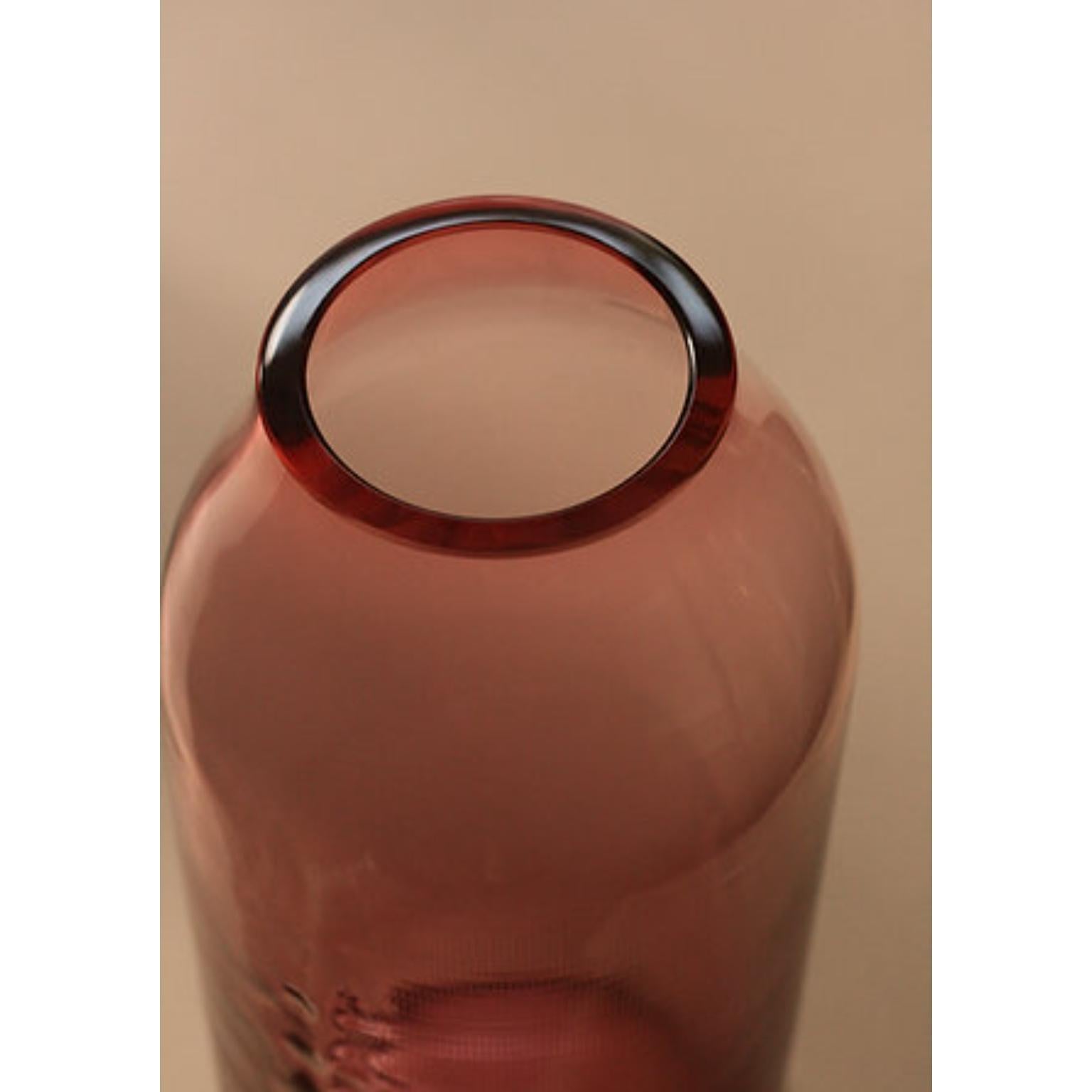 Tedesco Vaso Raw Rose M di Milena Kling in vendita