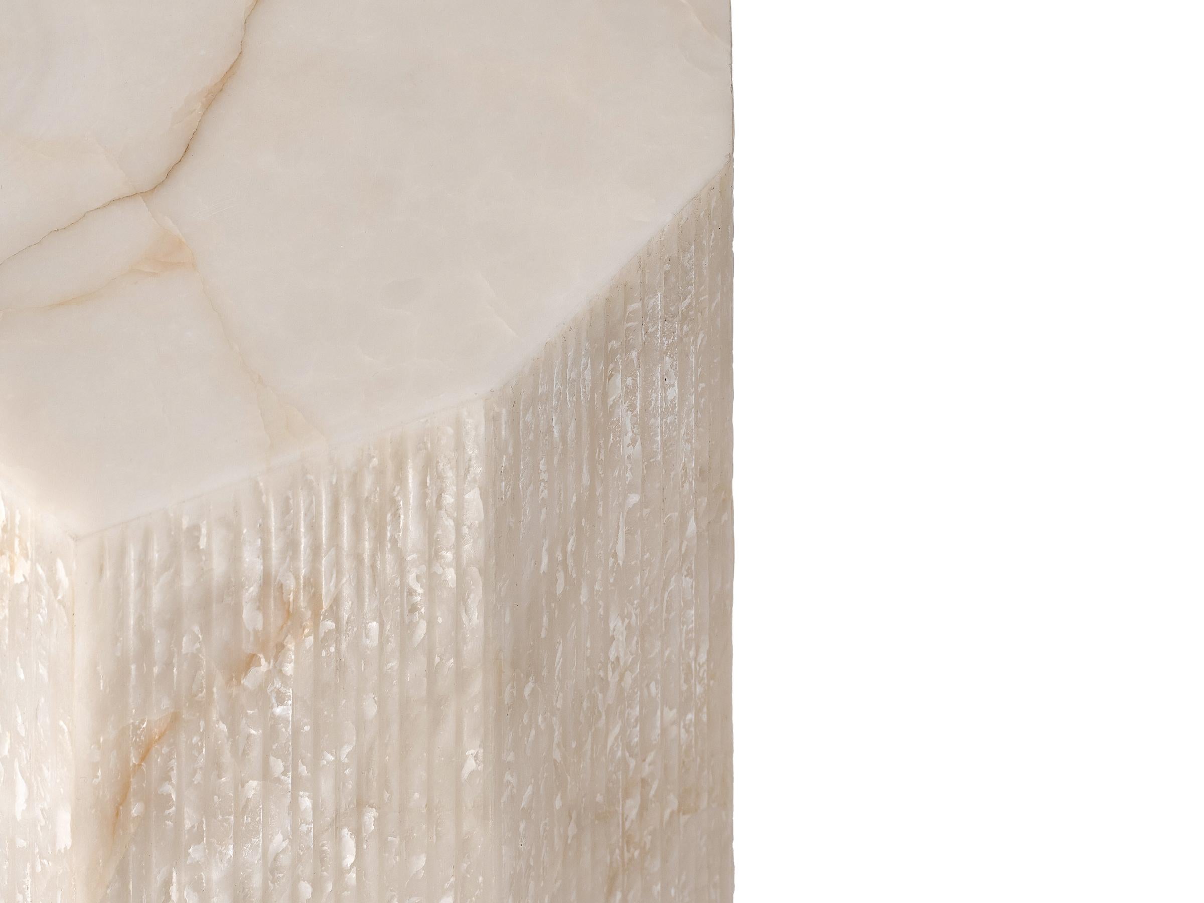 Chinese Raw Side Table by DAaZ For Sale