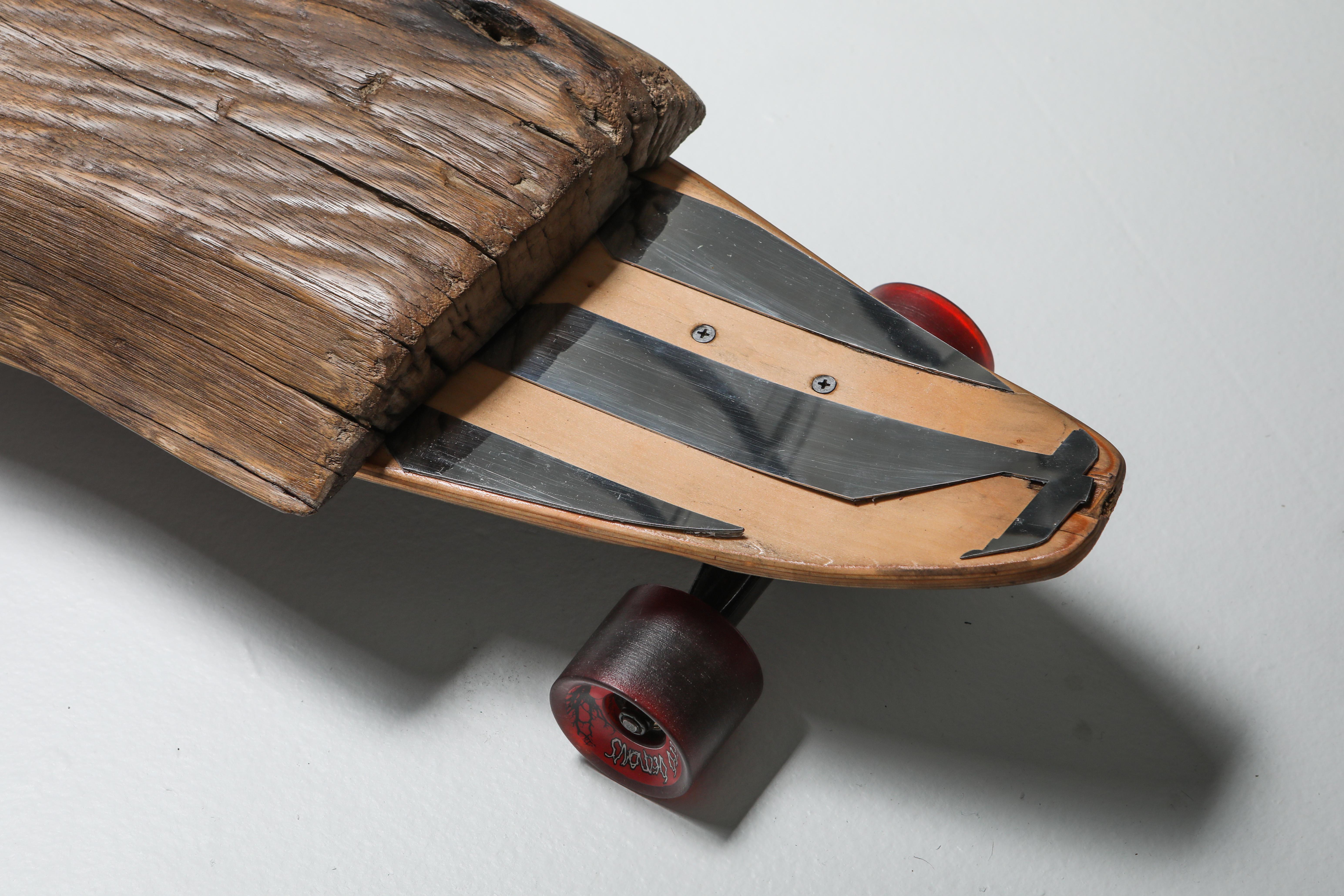 'Raw Skate’ Folding Seat with Skateboard Elements, Lionel Jadot, Belgium, 2020 1