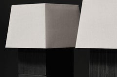 Raw Square Ceramic Table Lamp