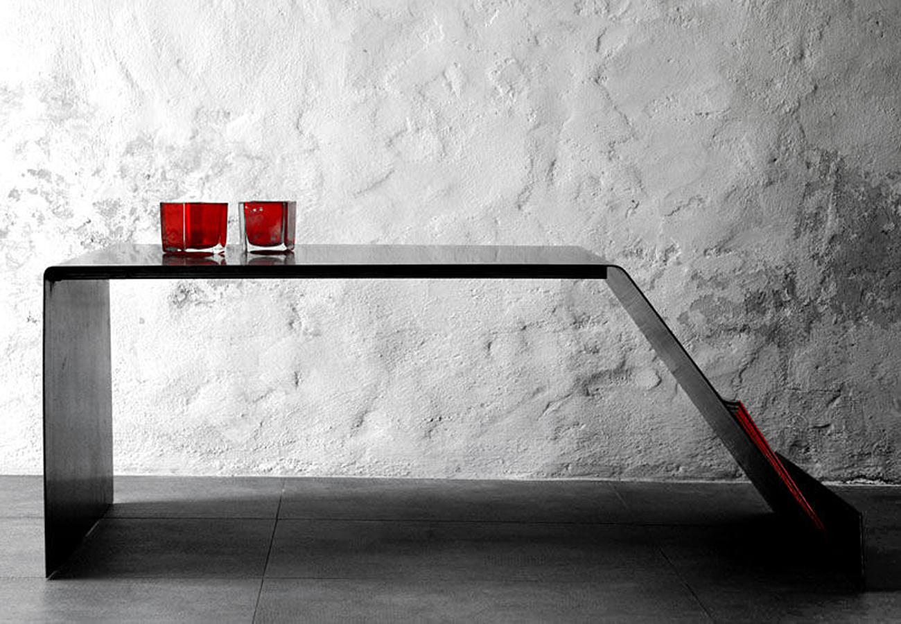 Coffee table raw steel mag
all in wrought steel in dark finish.
Also available in other sizes, on request.