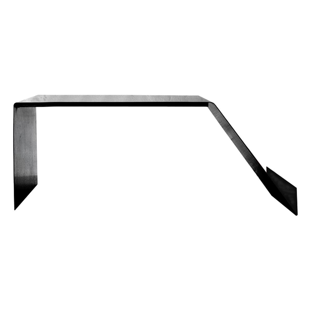 Raw Steel Mag Coffee Table For Sale