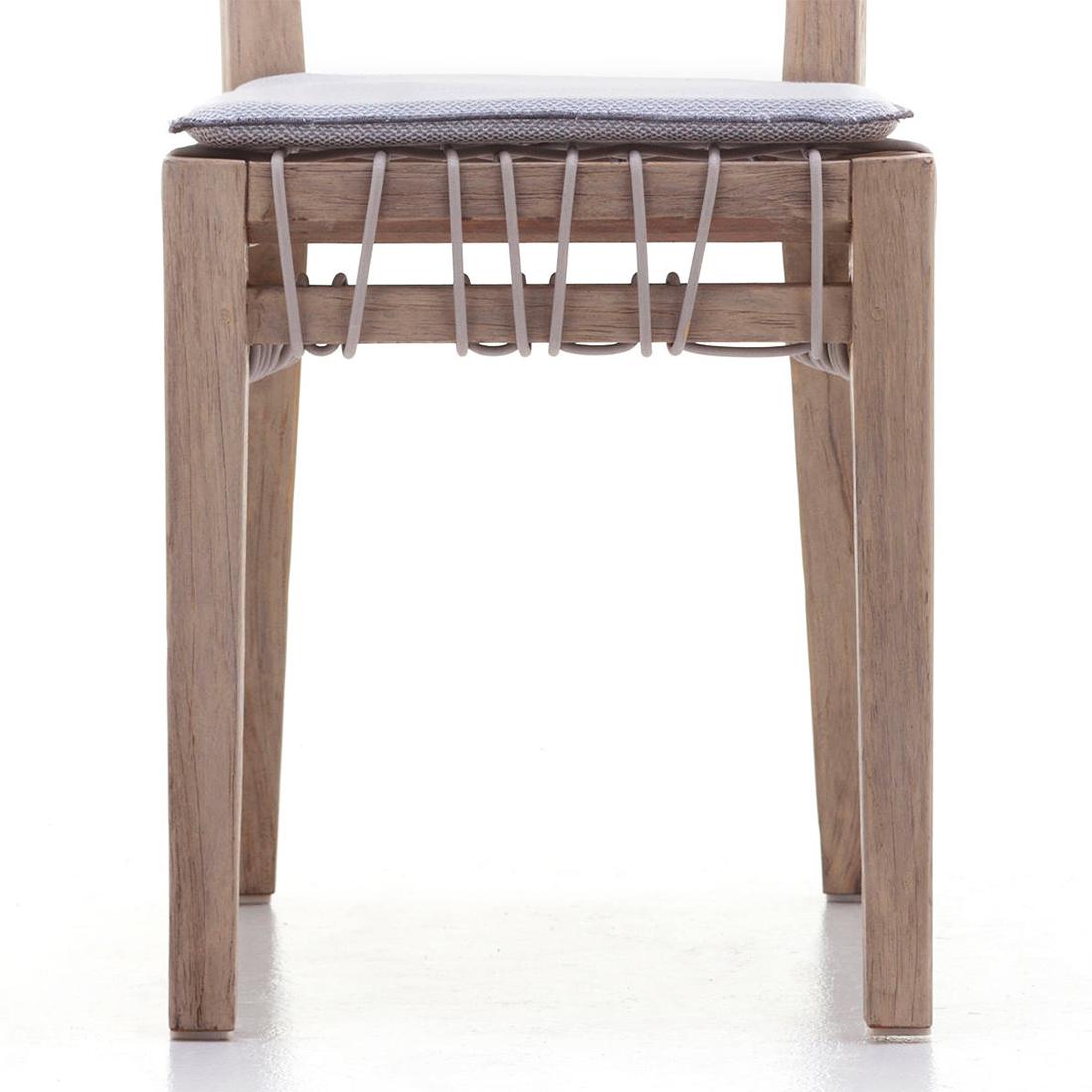 Sedia in teak grezzo in vendita 1