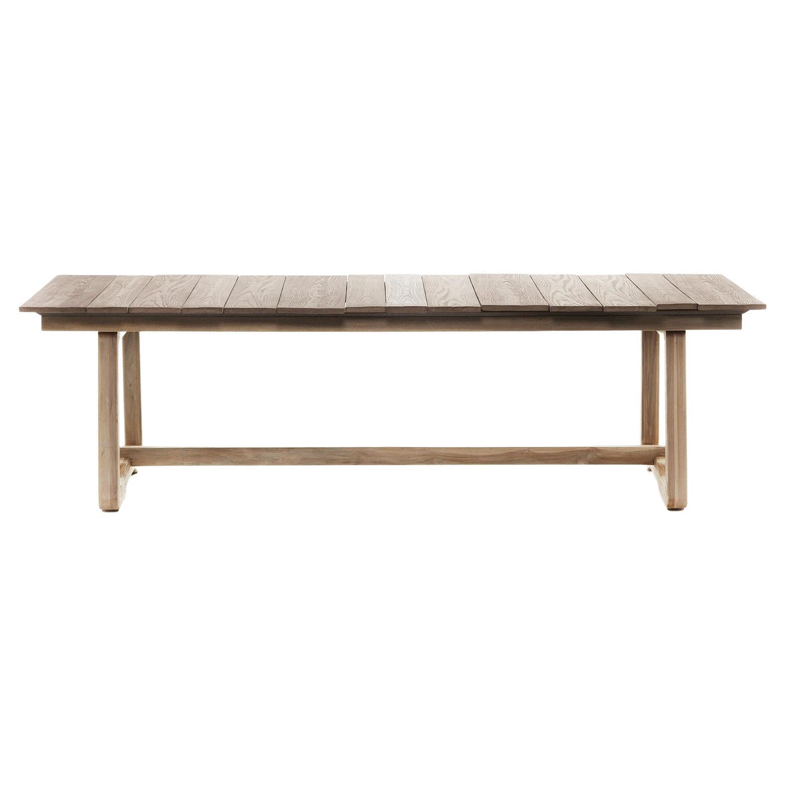 Raw Teak Dining Table