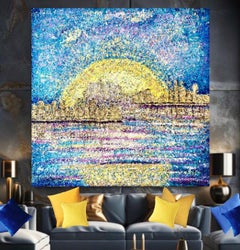 Lebanese Contemporary Art by Rawia Zantout - Early Morning Sunrise