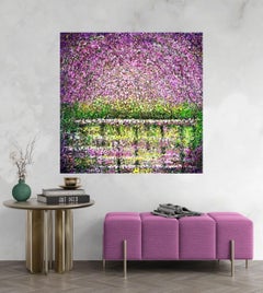 Lebanese Contemporary Art by Rawia Zantout - Enchanted Blossoms